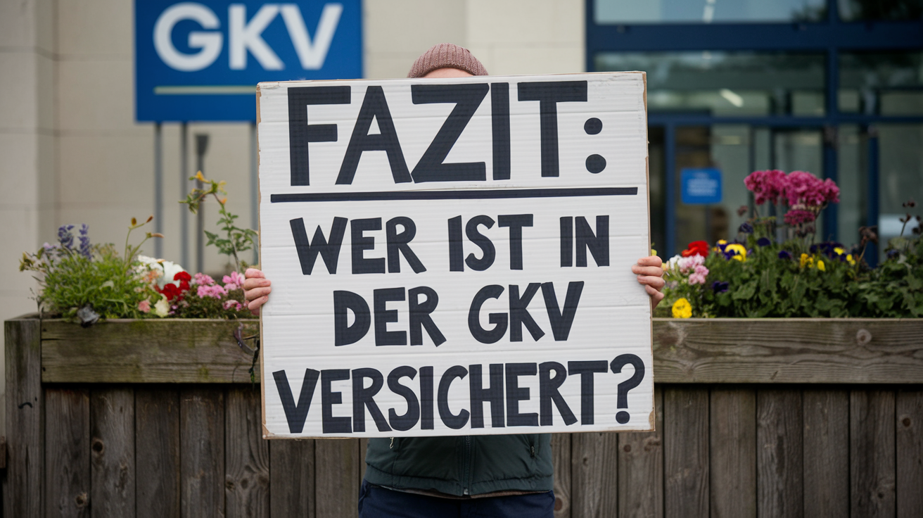 Fazit Wer ist in der GKV versichert 